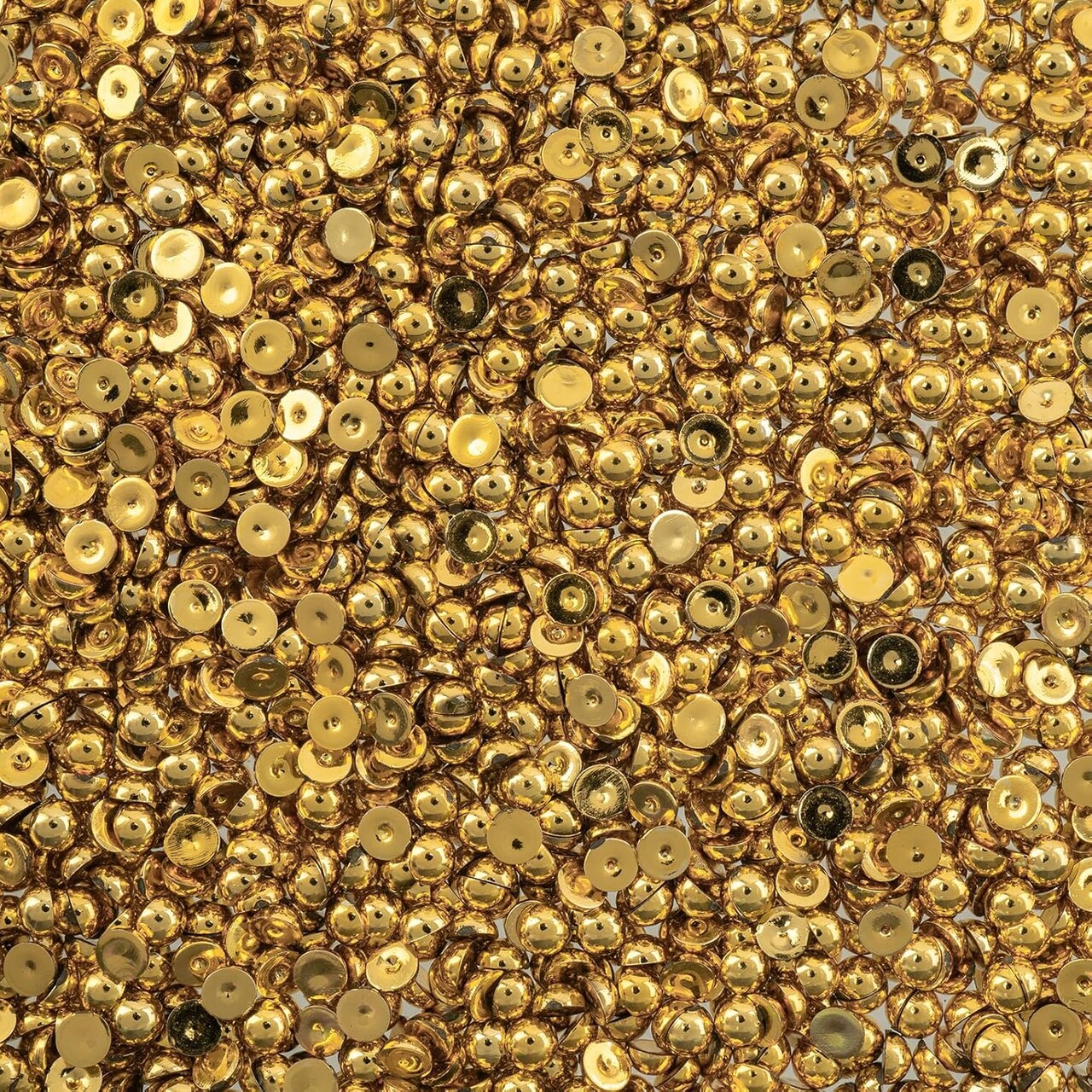 Crystal Lane DIY SS12(3mm) Plastic Pearl Flatback Rhinestones, 1850pcs